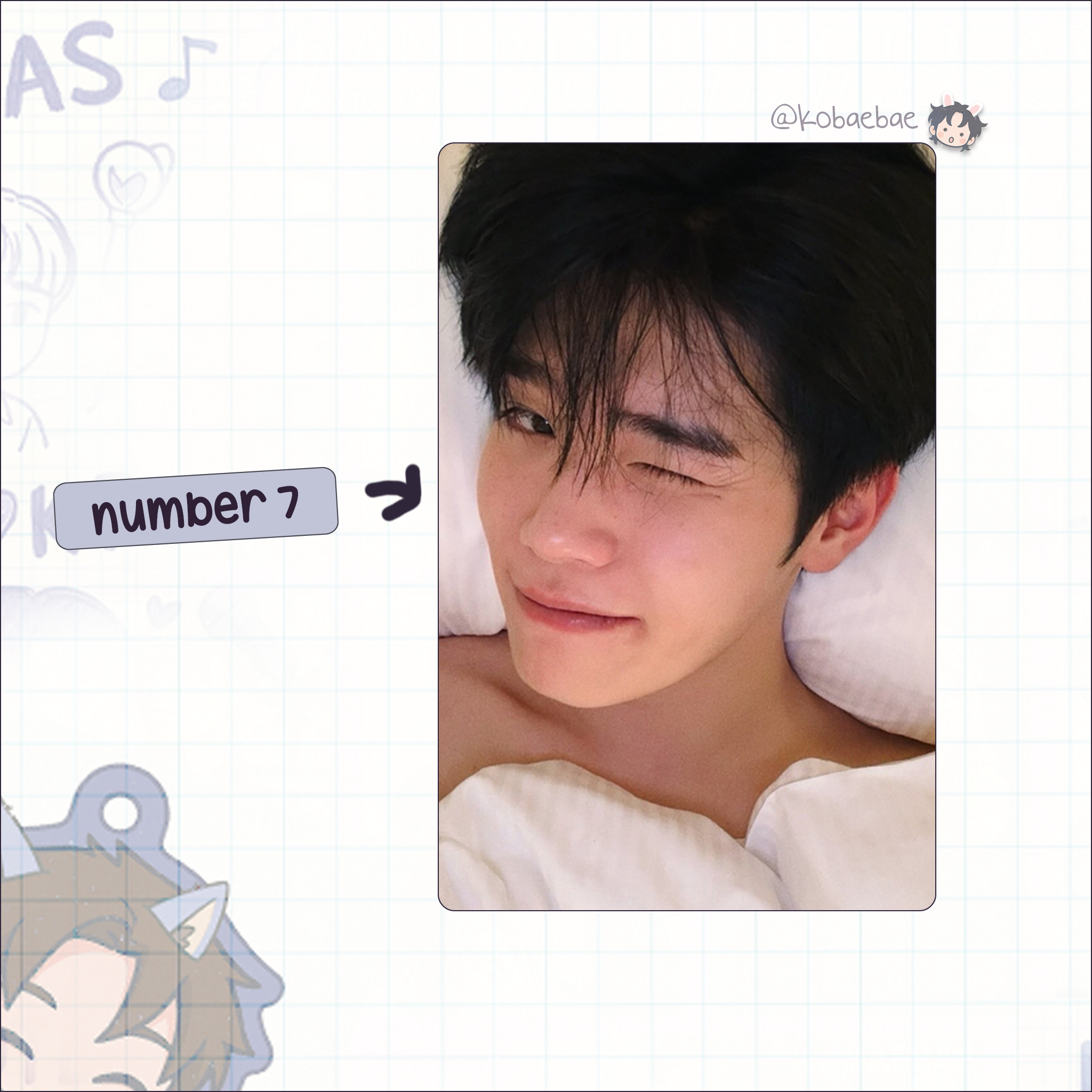 Zb1 - Taerae handmade photocards kpop inspired - Set 3