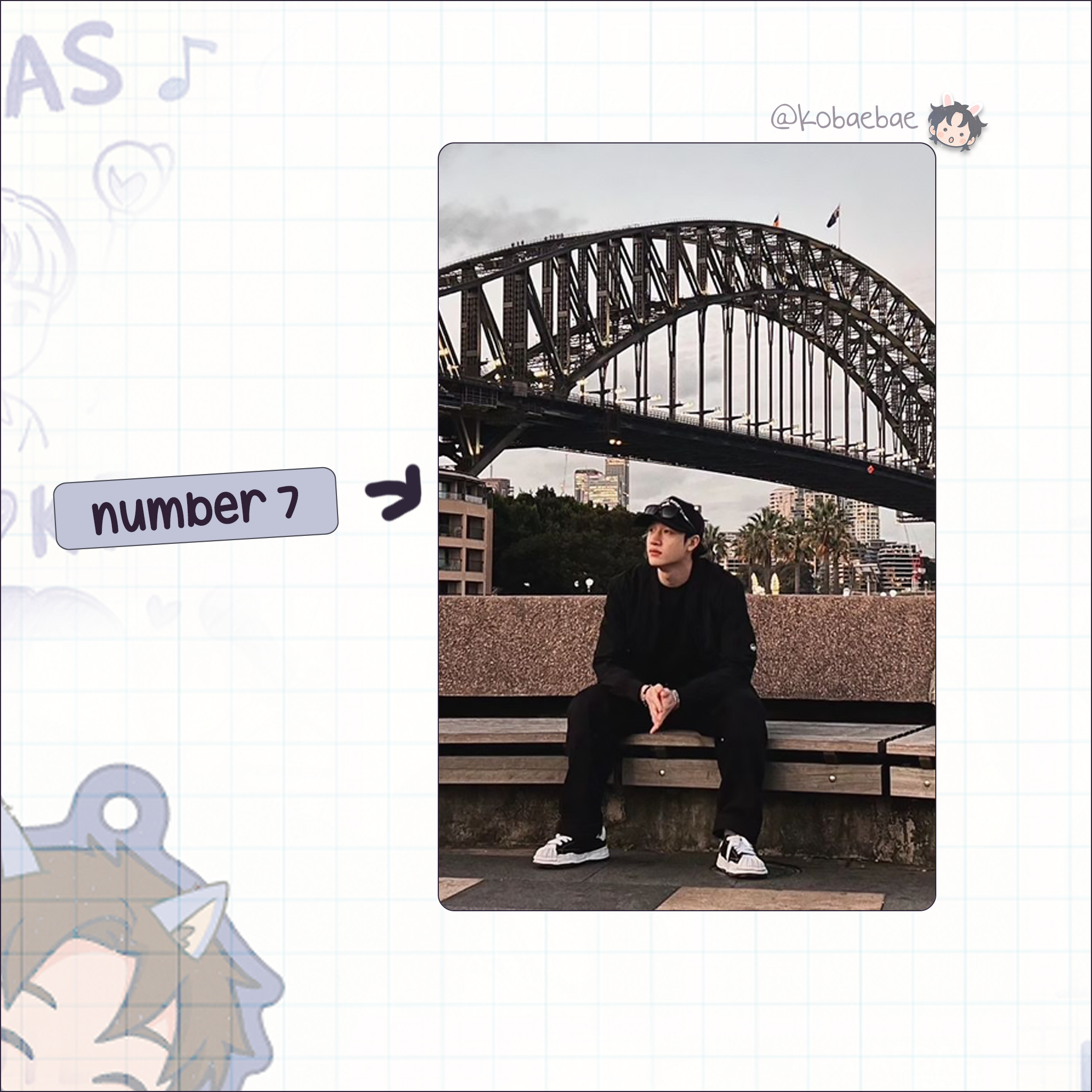 Skz (Stray Kids) - Bang Chan handmade photocards kpop inspired - Set 10
