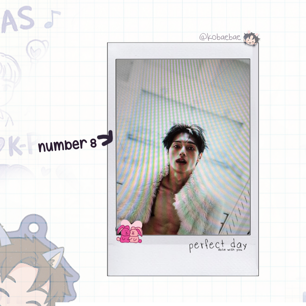 Atz - Date with My Bias - Woo Instant-Style Fanmade Photo Print