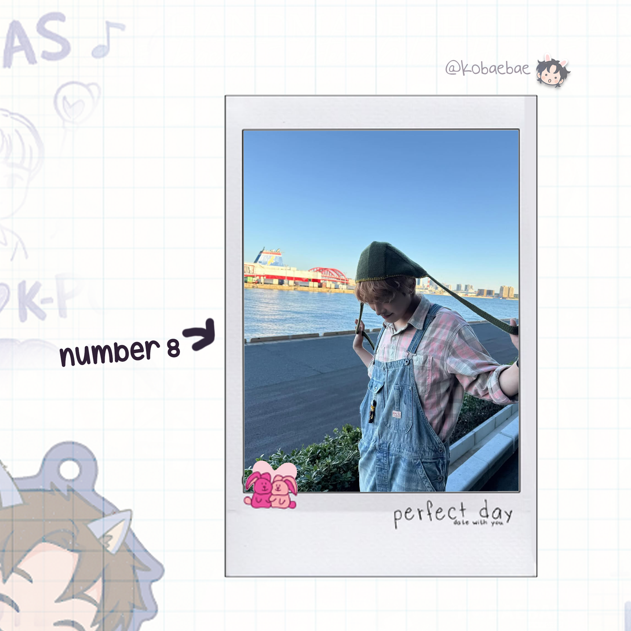 Atz - Date with My Bias - Joong Instant-Style Fanmade Photo Print