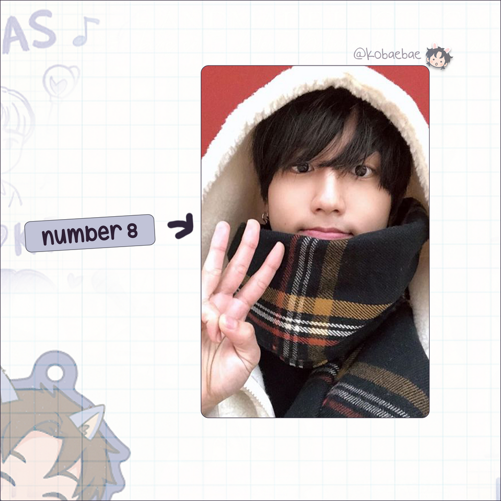 Skz (Stray Kids) - Han handmade photocards kpop inspired - Set 10
