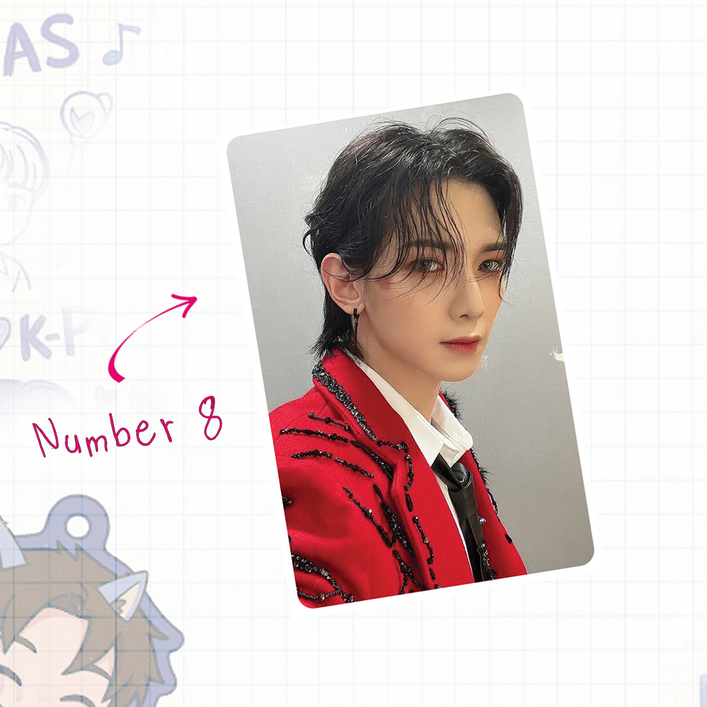 Atz - Yeo handmade photocards kpop inspired - Set 1