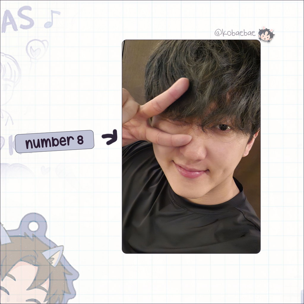Skz (Stray Kids) - Changbin handmade photocards kpop inspired - Set 10