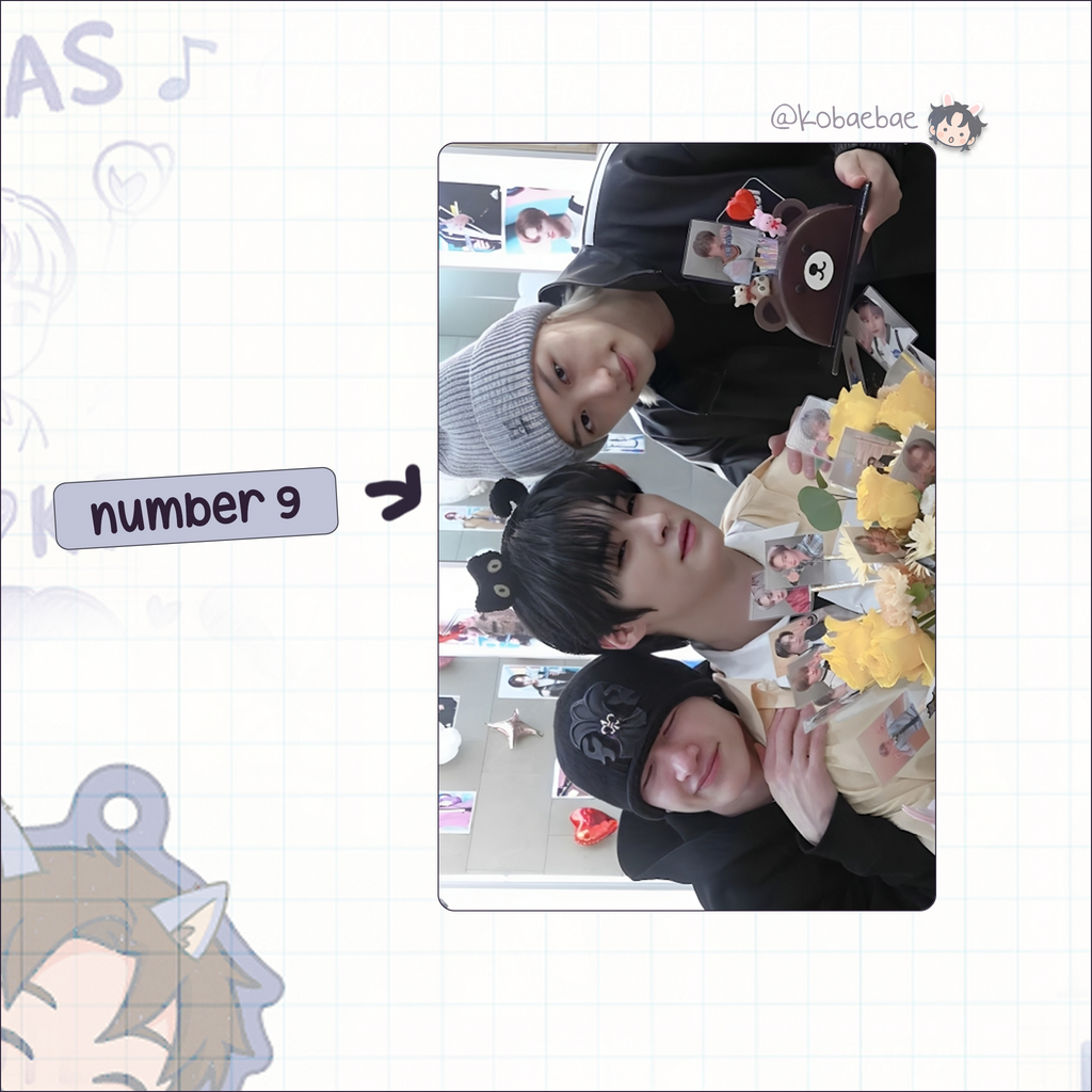 Stray Kids (Skz) - Ot8 Unit Handmade photocards kpop inspired - Bias set 3