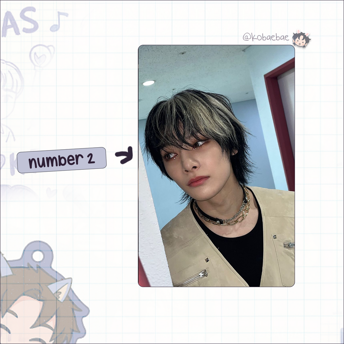 Skz (Stray Kids) - IN handmade photocards kpop inspired - Set 6
