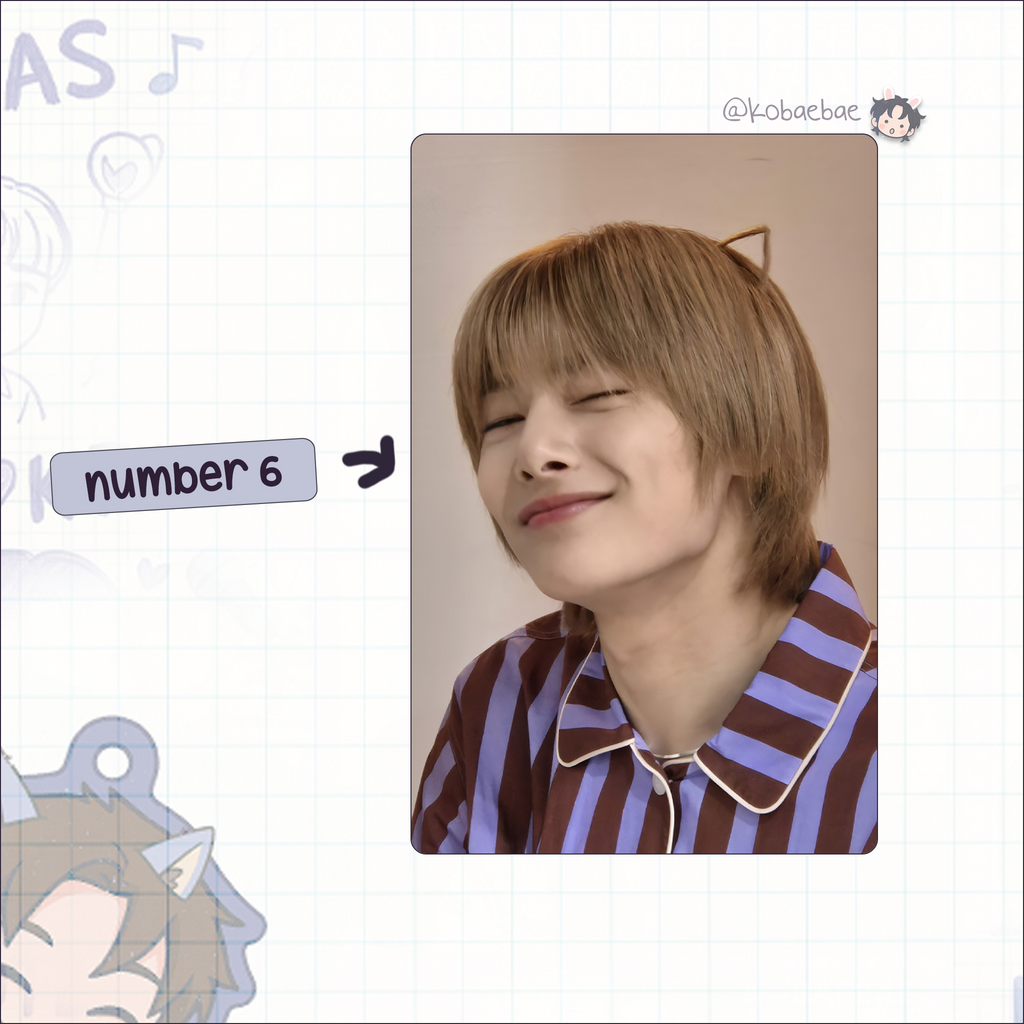 Skz (Stray Kids) - IN handmade photocards kpop inspired - Set 6