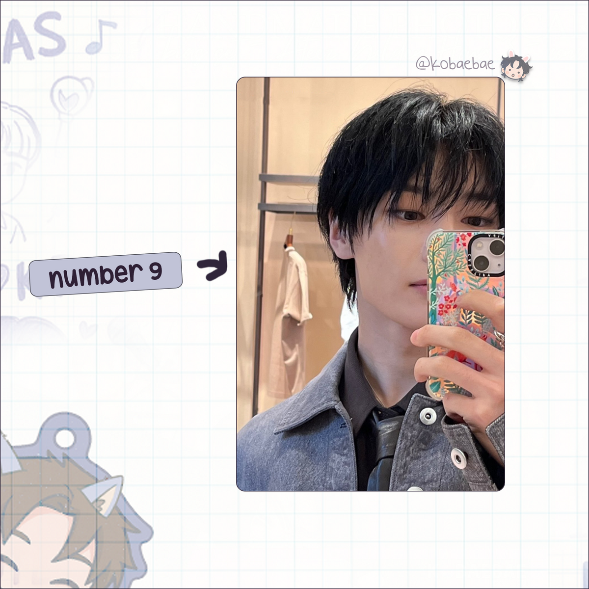 Skz (Stray Kids) - IN handmade photocards kpop inspired - Set 6