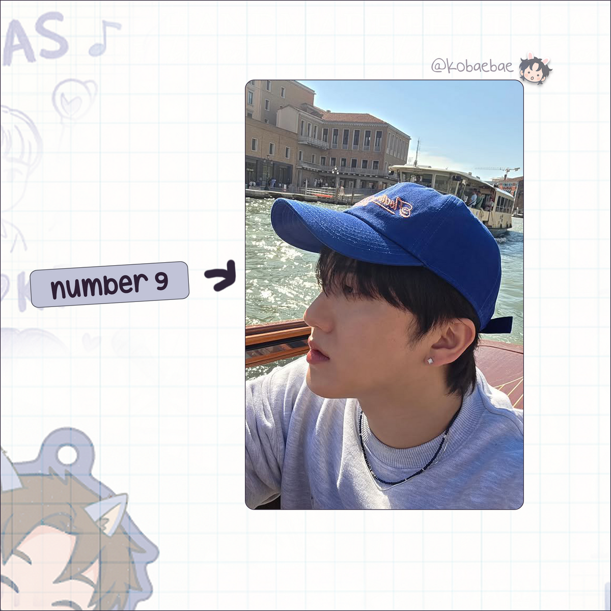 Stray Kids (Skz) - Bin Handmade photocards kpop inspired - Bias set 7
