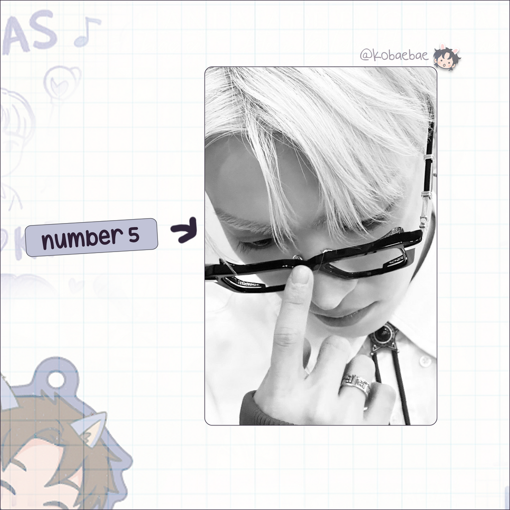 Atz - Joong handmade photocards kpop inspired - Set 4