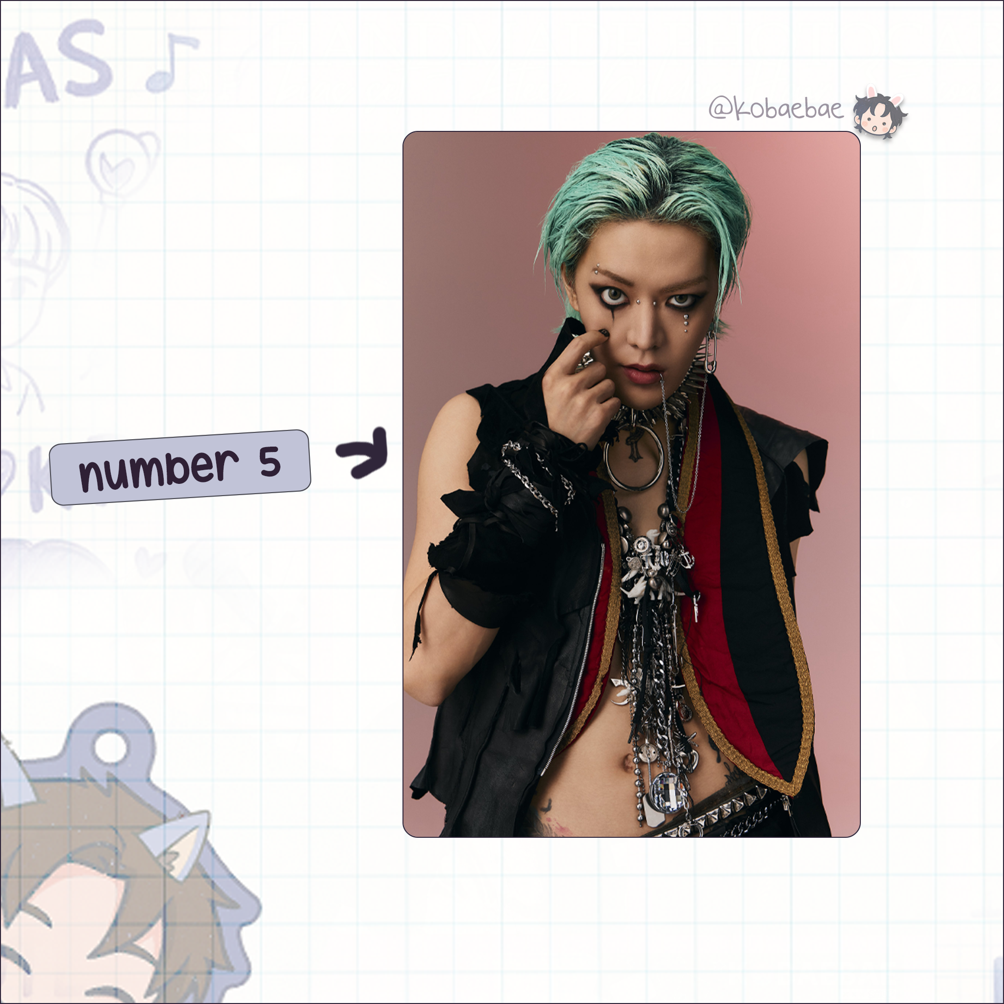 Yuta - 1th Persona handmade photocards kpop inspired - bias set