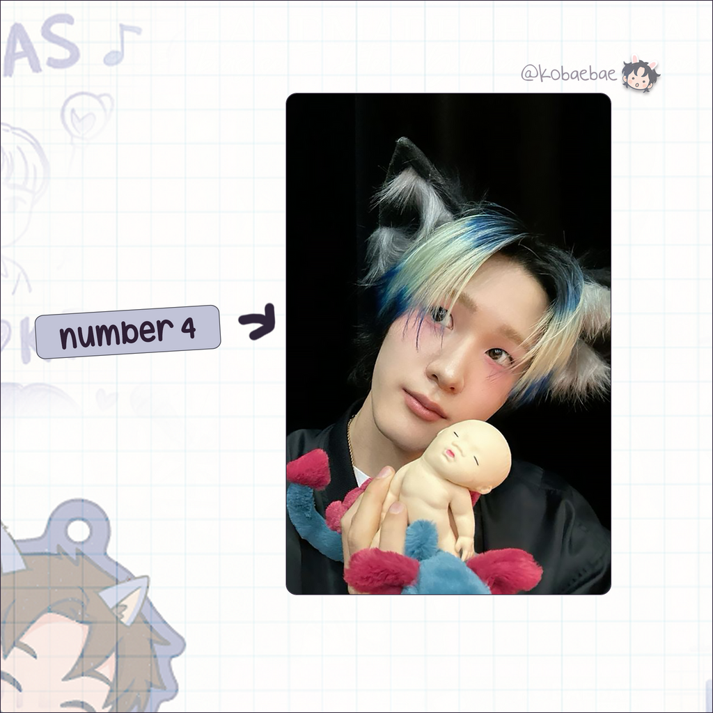 P1H - Soul handmade photocards kpop inspired - Set 2