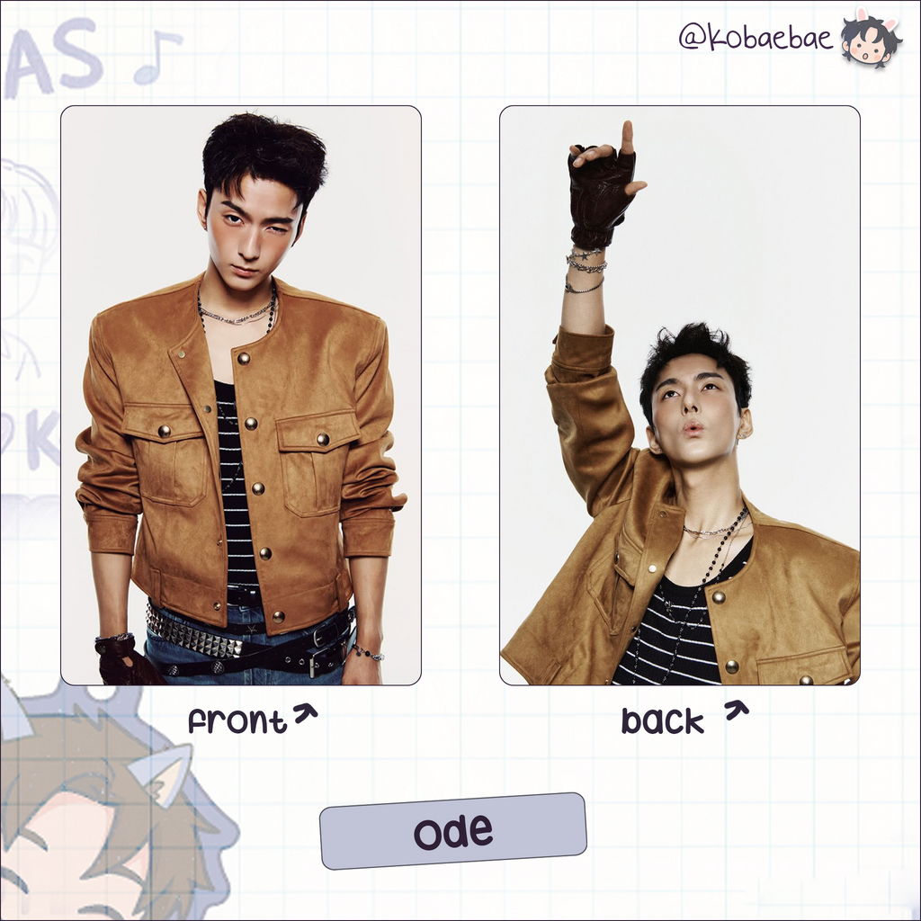 Xdinary Heroes - Esq. handmade photocards kpop inspired - double side set