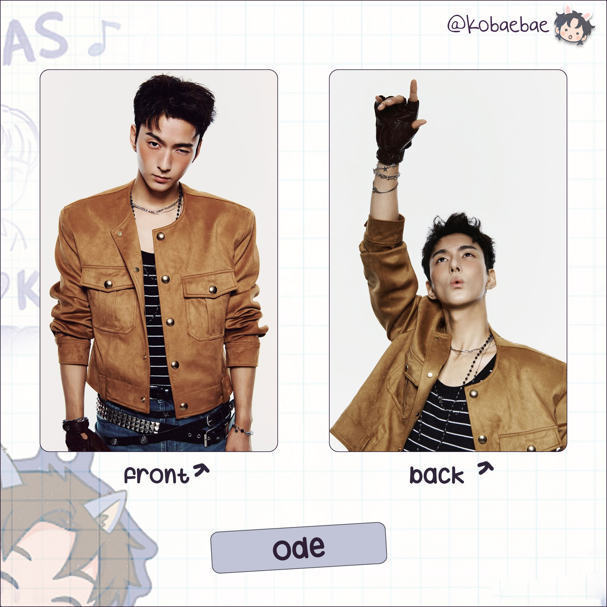 Xdinary Heroes - Esq. handmade photocards kpop inspired - double side set
