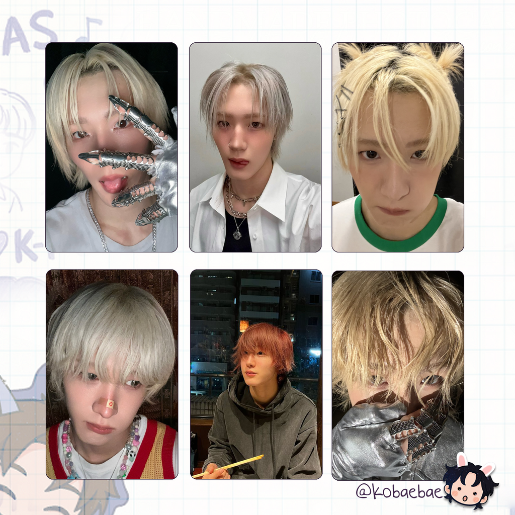 P1harmony - Soul handmade photocards kpop inspired - Set 3