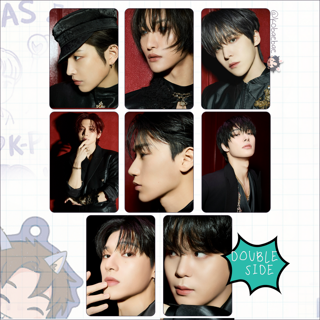Atz - In your fantasy -  Handmade photocards kpop inspired - Double bias set 2