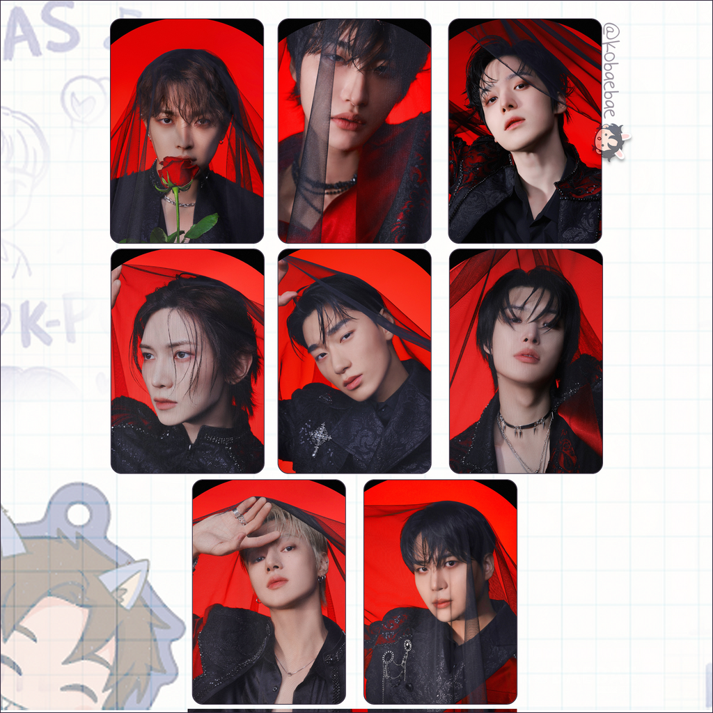 Atz - In your fantasy -  Handmade photocards kpop inspired - Bias set