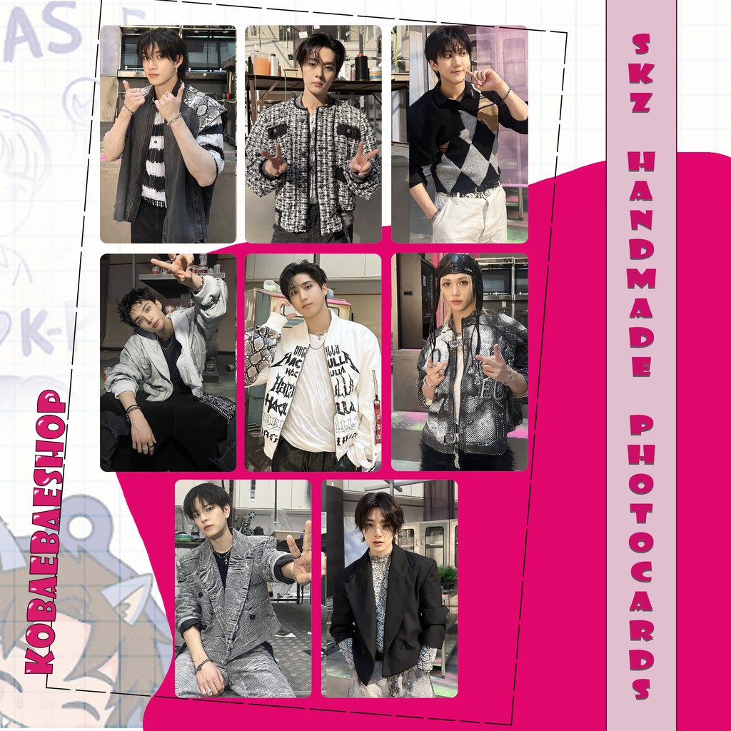 Skz - Do it (Mel) Handmade photocards kpop inspired - Bias set 1
