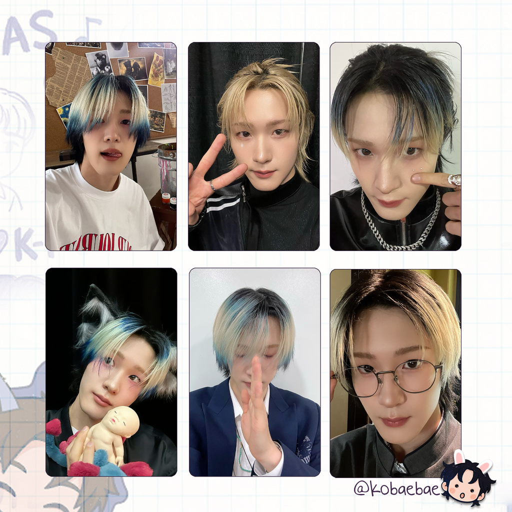 P1H - Soul handmade photocards kpop inspired - Set 2