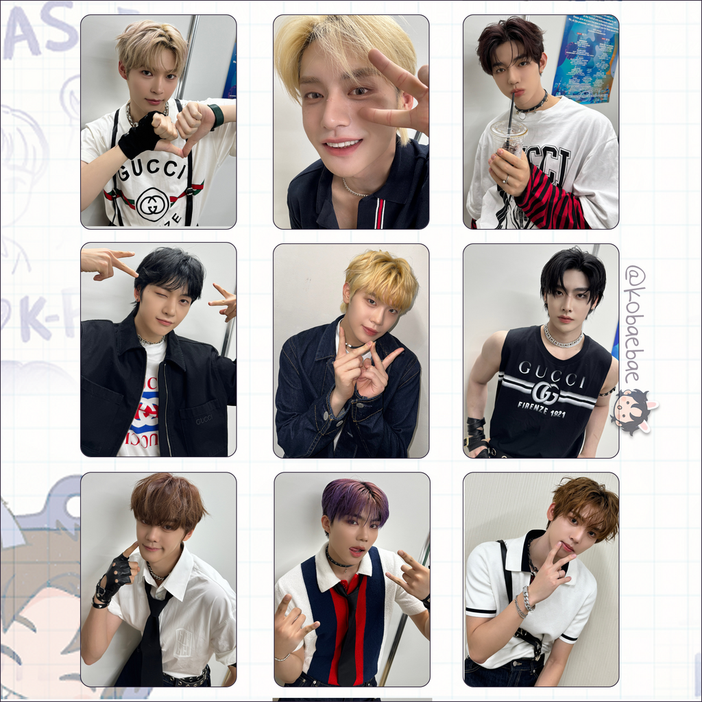 Zb1 - Summer Son. Handmade photocards kpop inspired - Bias set Tokyo ot9