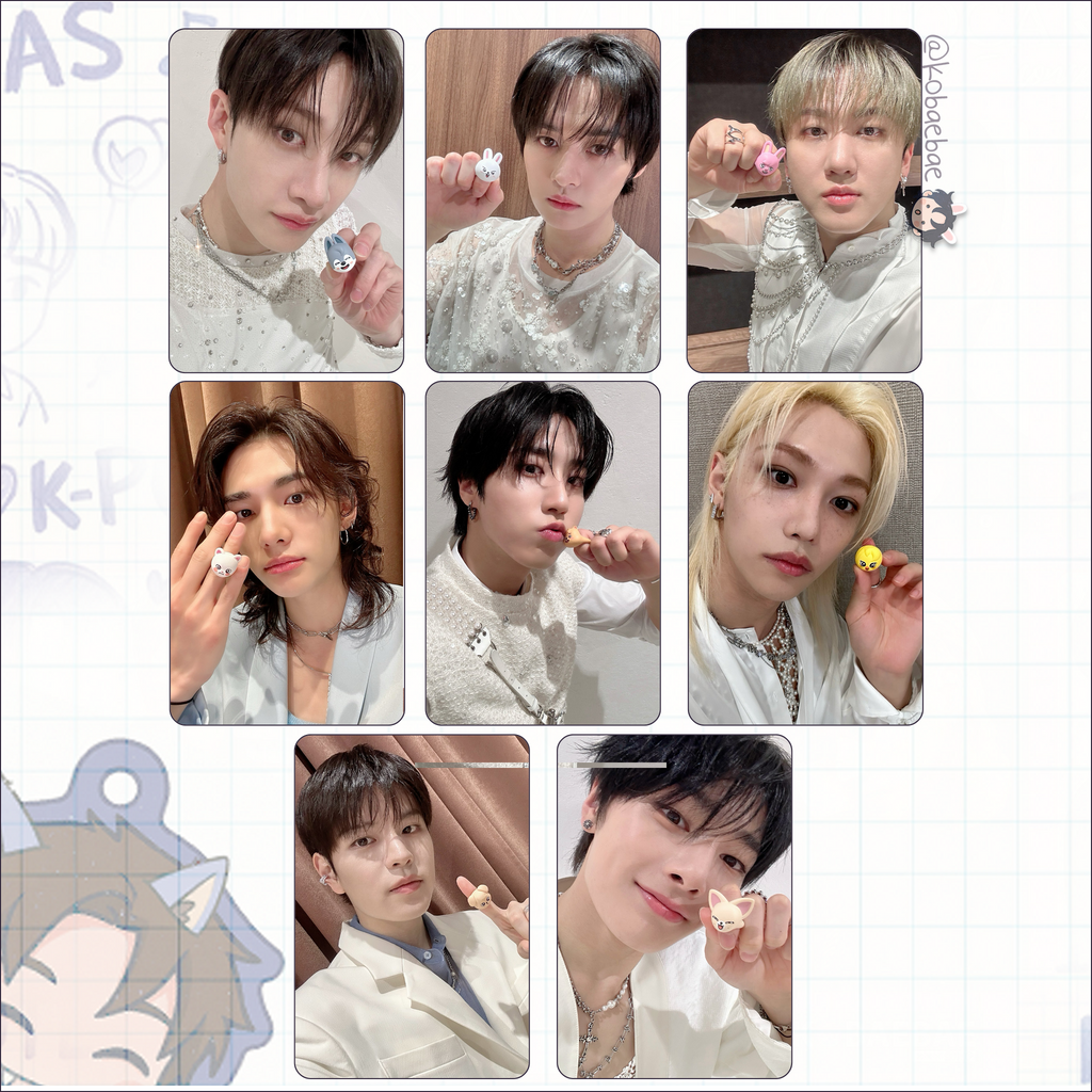 Skz - Handmade photocards kpop inspired - Skzoo Ring