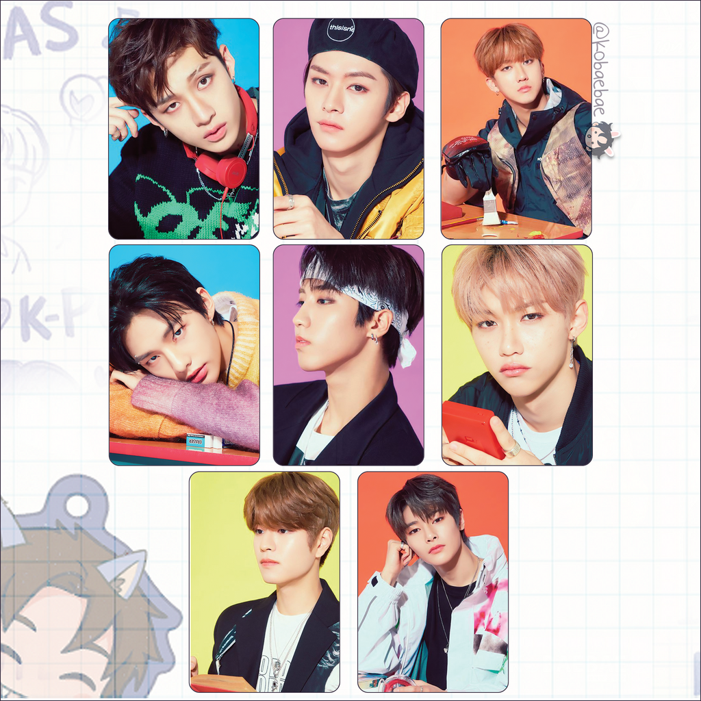 Skz - Handmade photocards kpop inspired - Mixtape Gone Day.s set