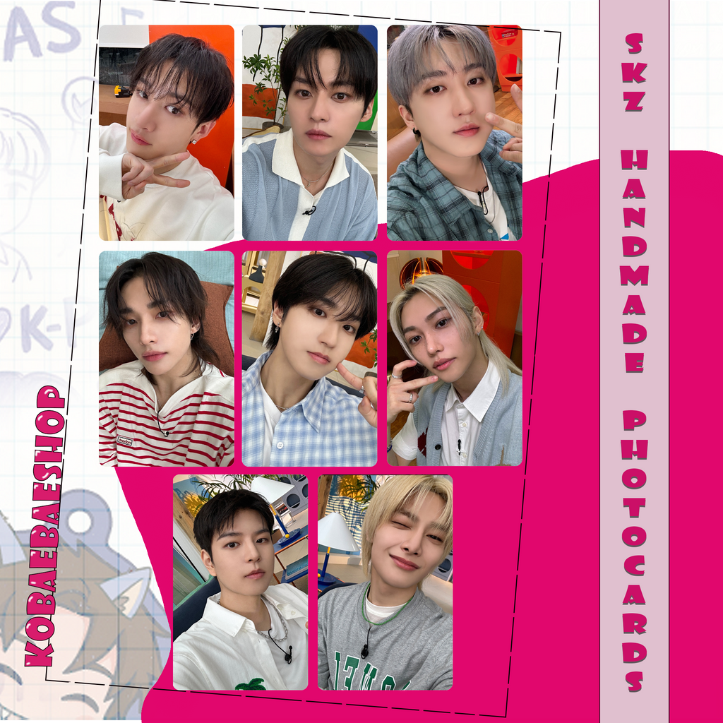 Skz - One Kids Room Handmade photocards kpop inspired - Bias set