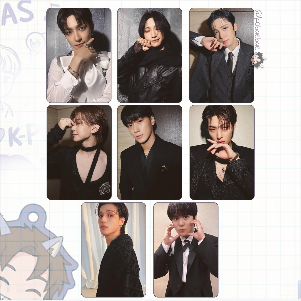 Atz - Self Style Handmade photocards kpop inspired - Bias set 3