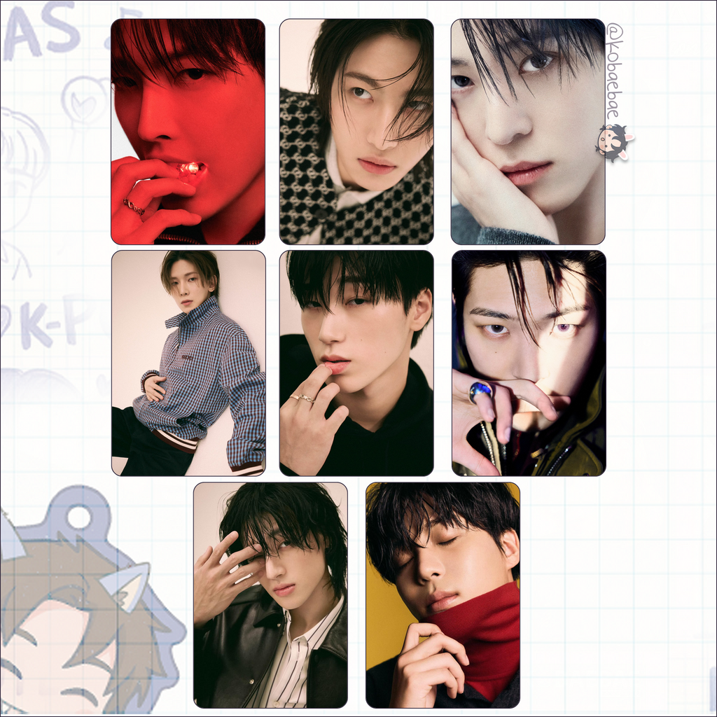 Atz - Daze. Handmade photocards kpop inspired - Bias set