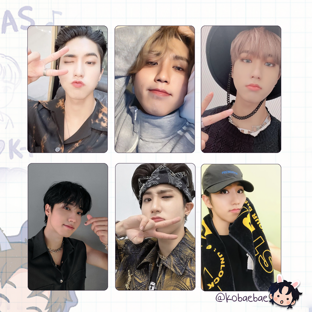 Skz - Han Handmade photocards kpop inspired - Bias set 5