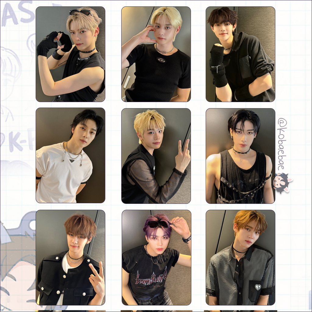 Zb1 - Summer Son. Handmade photocards kpop inspired - Bias set Osaka ot9