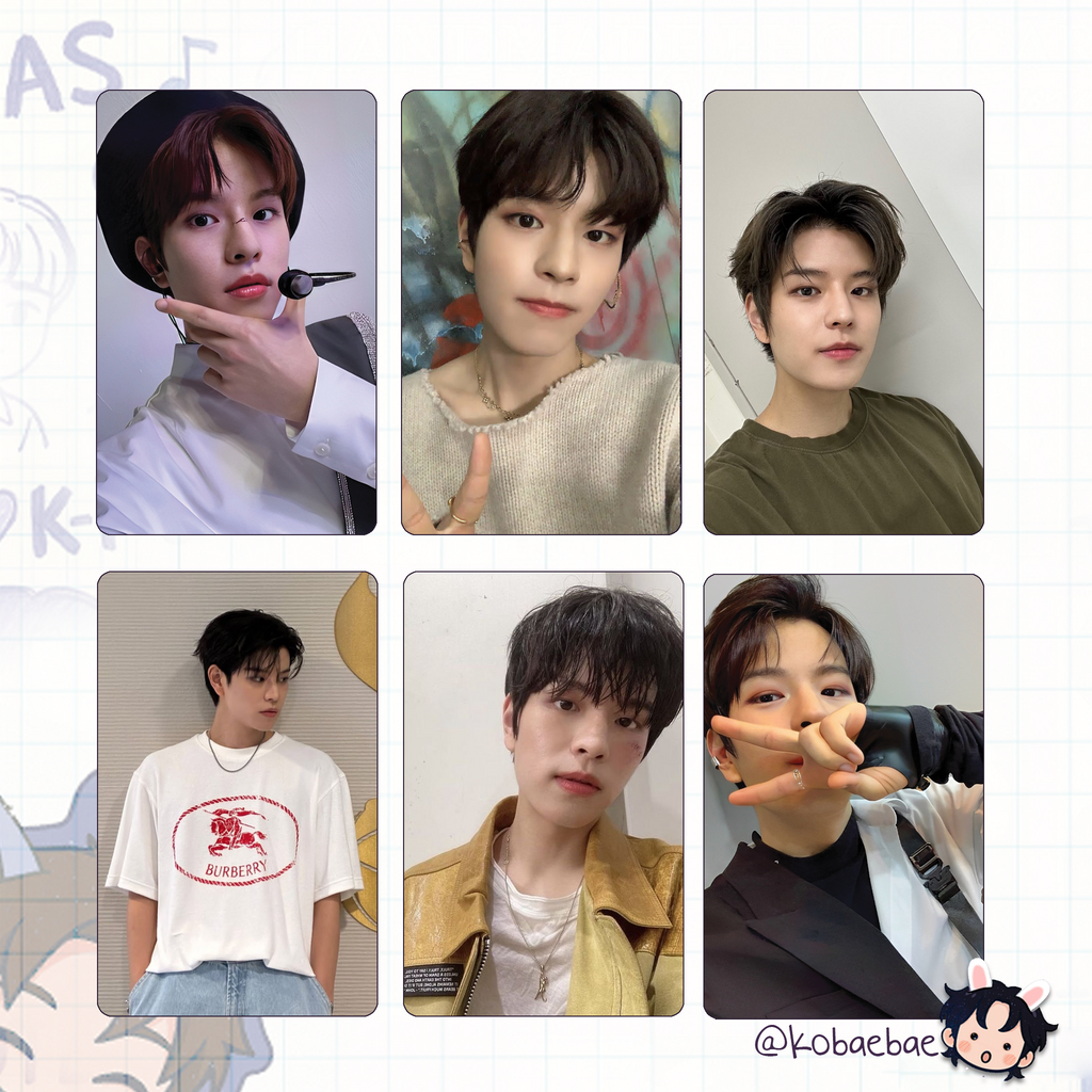 Stray Kids (Skz) - Min Handmade photocards kpop inspired - Bias set 5