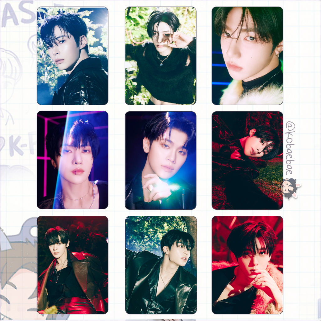 Zb1 - Blue Parad. Handmade photocards kpop inspired - Seek vers. ot9