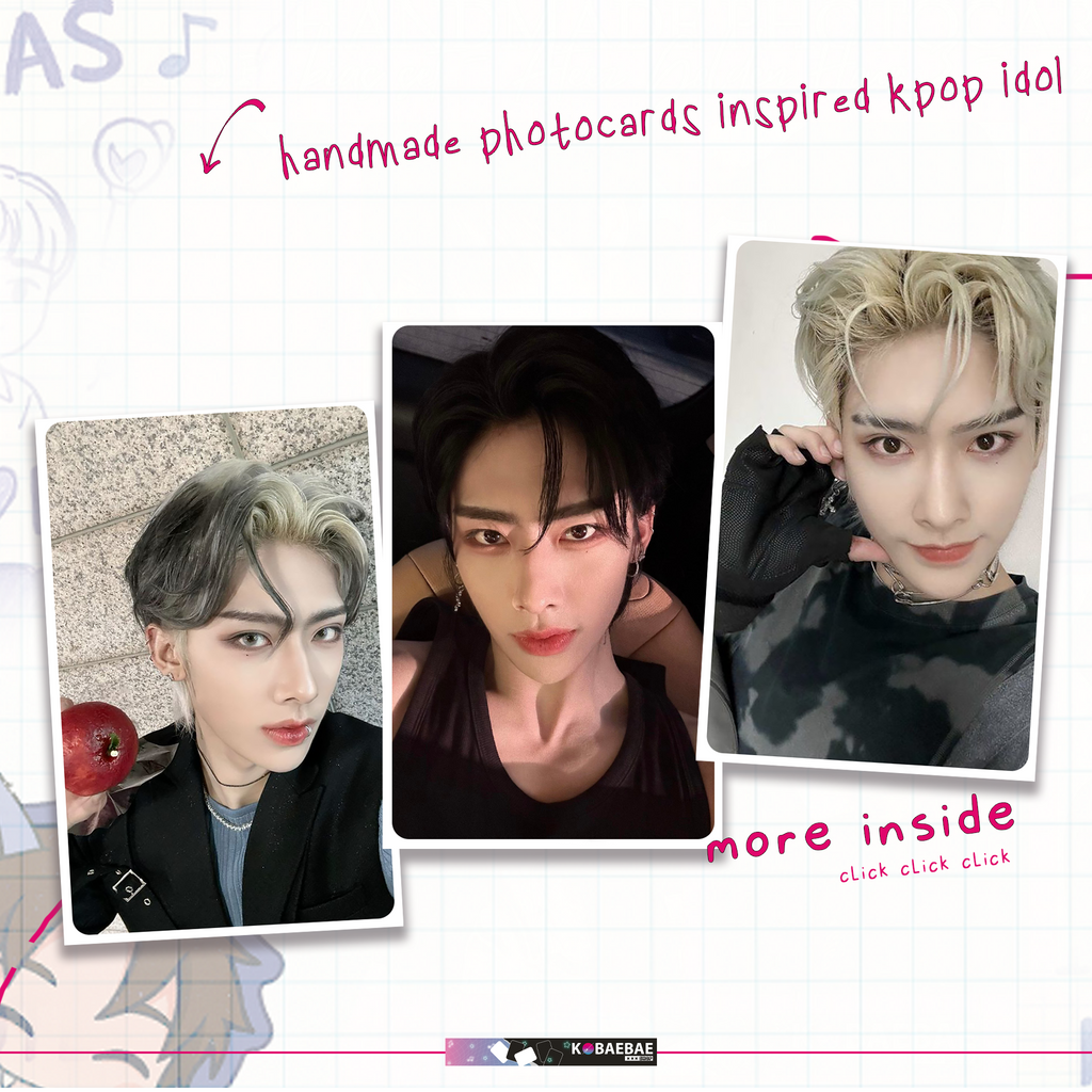 Zb1 - Rick Handmade photocards kpop inspired - Bias Set 1