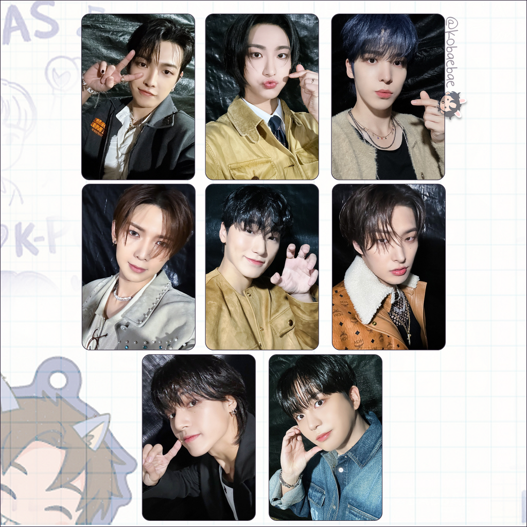 Atz - G. M. Festival Handmade photocards kpop inspired - Bias set
