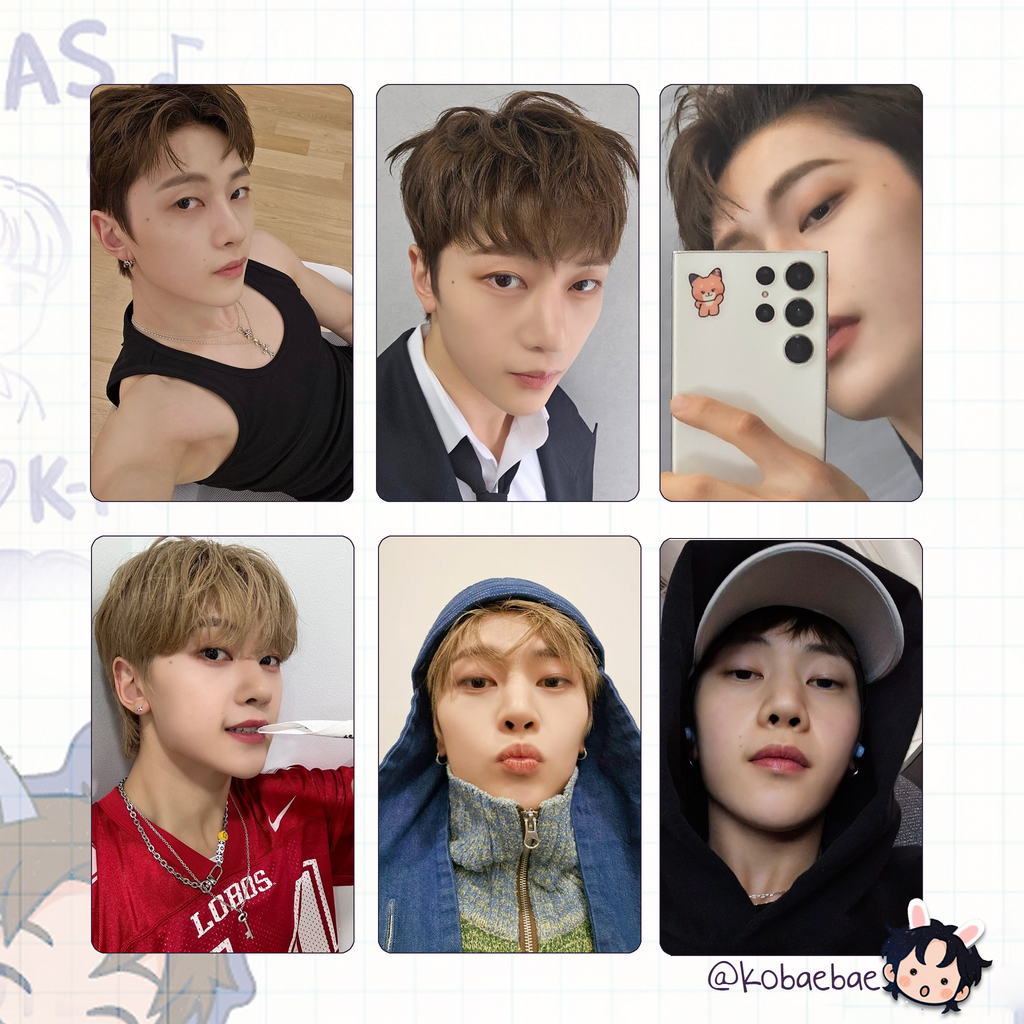 Zb1 - Matthew handmade photocards kpop inspired - Set 2