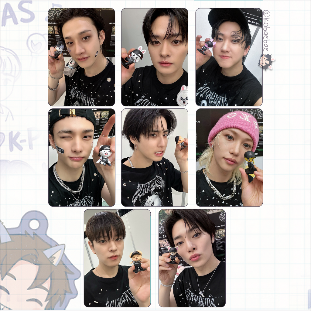 Skz - Pop Up Handmade photocards kpop inspired - Bias set 2