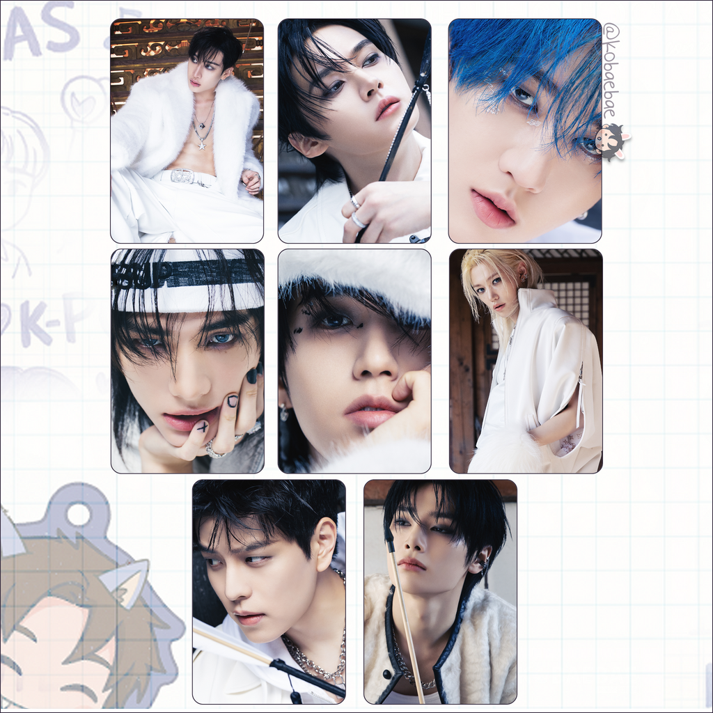 Skz - H.o.p Handmade photocards kpop inspired - Bias set 3