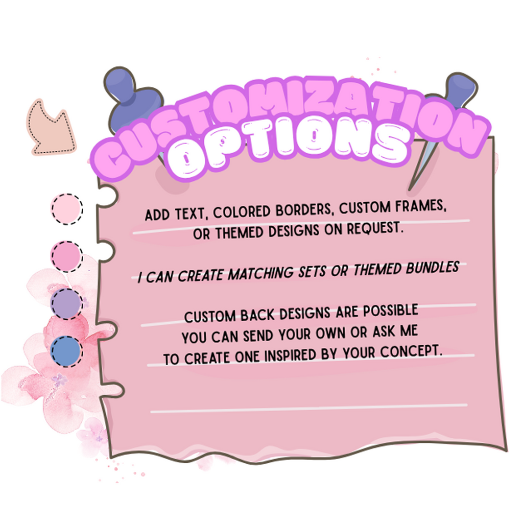 Custom Game Proxy Cards – handmade & laminated