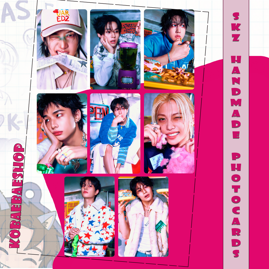 Skz - SG 2026 Handmade photocards kpop inspired - Bias set