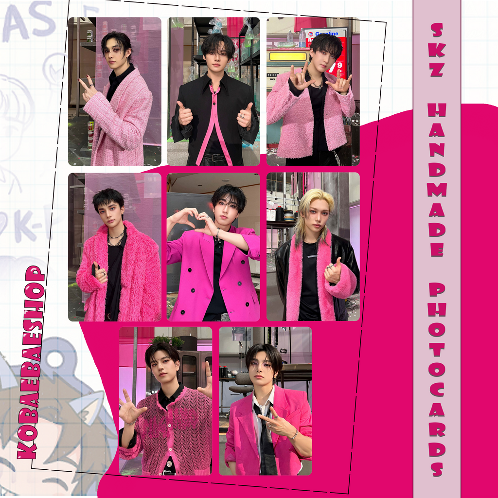 Skz - Do it (Mel) Handmade photocards kpop inspired - Bias set 2