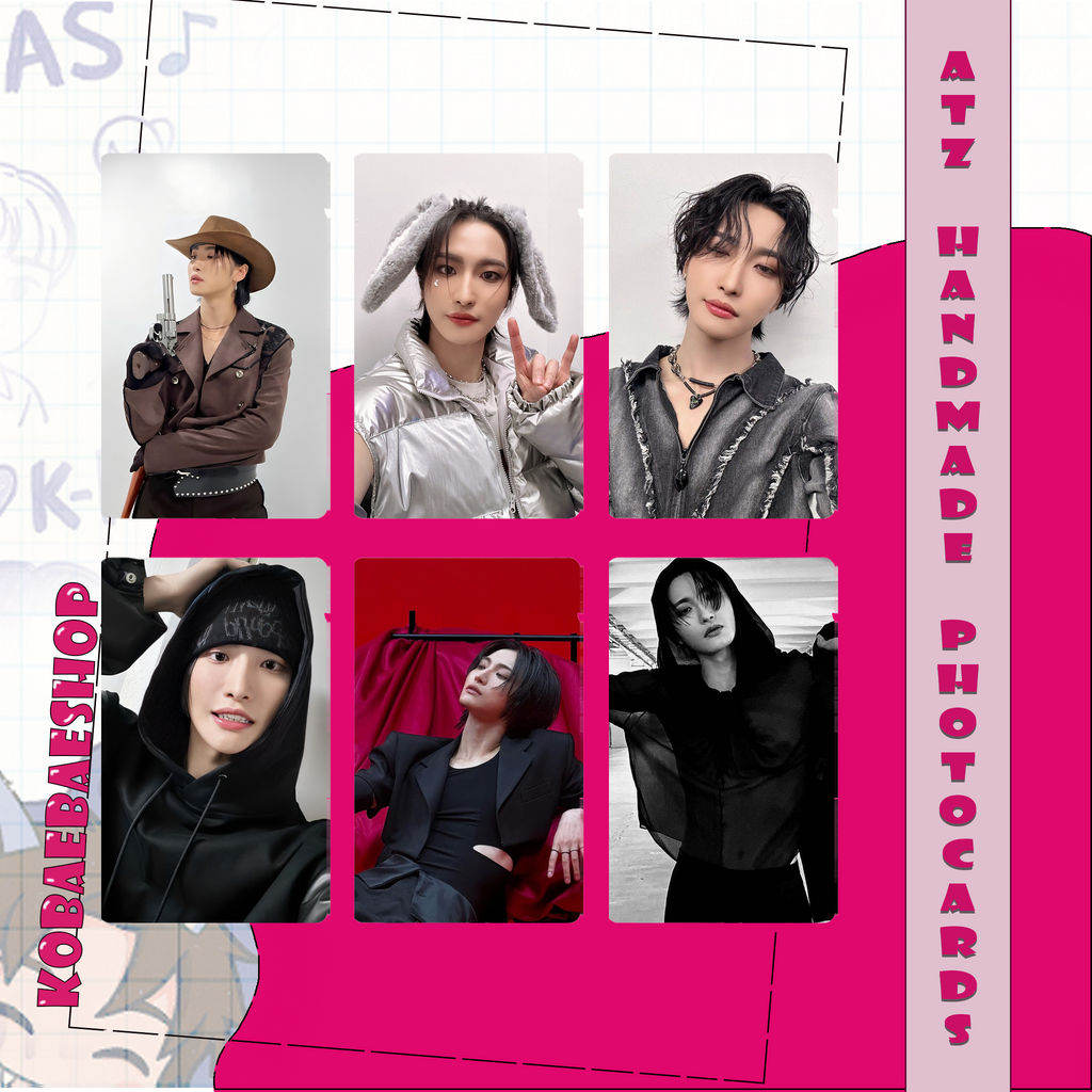Atz - Hwa handmade photocards kpop inspired - Set 3