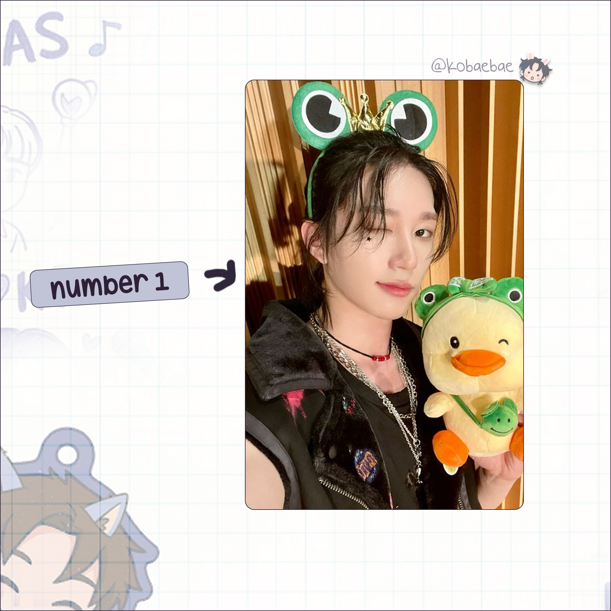 P1harmony - Theo handmade photocards kpop inspired - Set 3