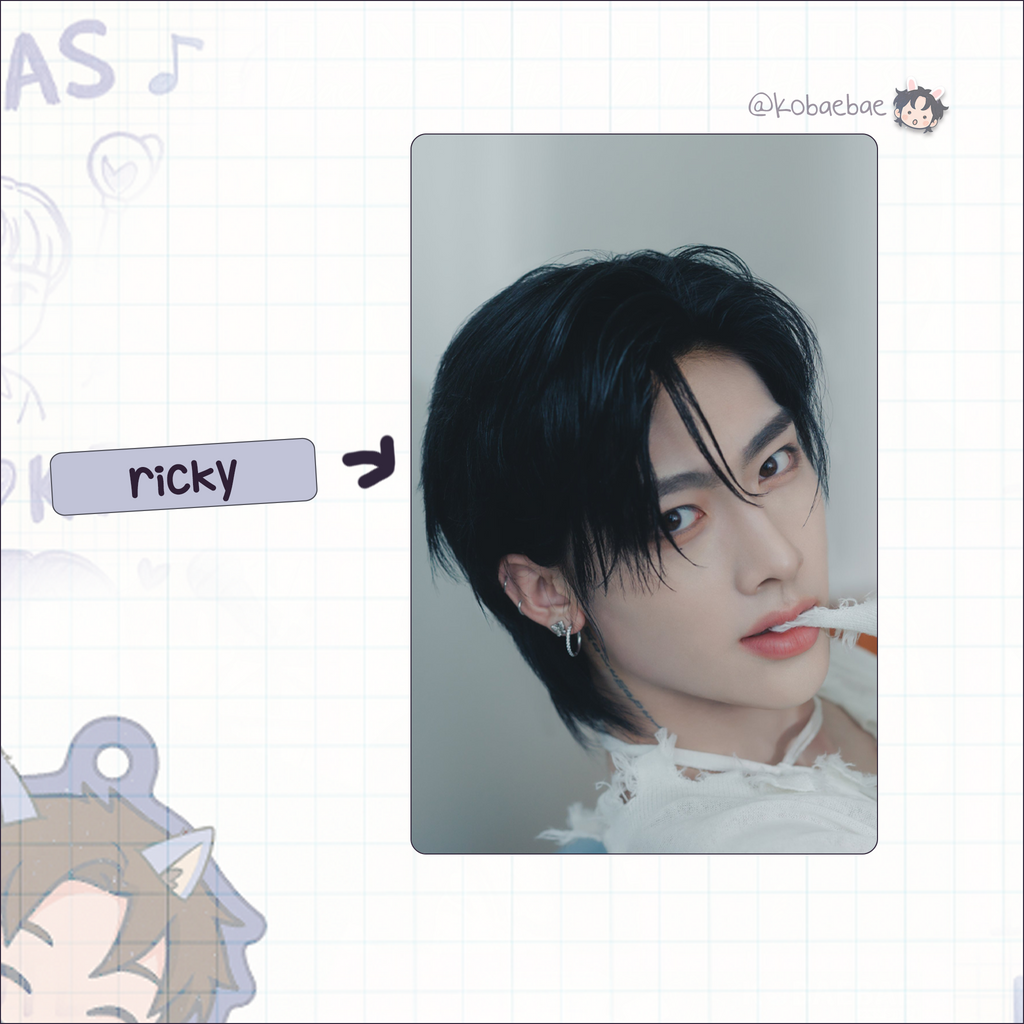 Zb1 - Cinema Parad. Handmade photocards kpop inspired - Romance vers. ot9