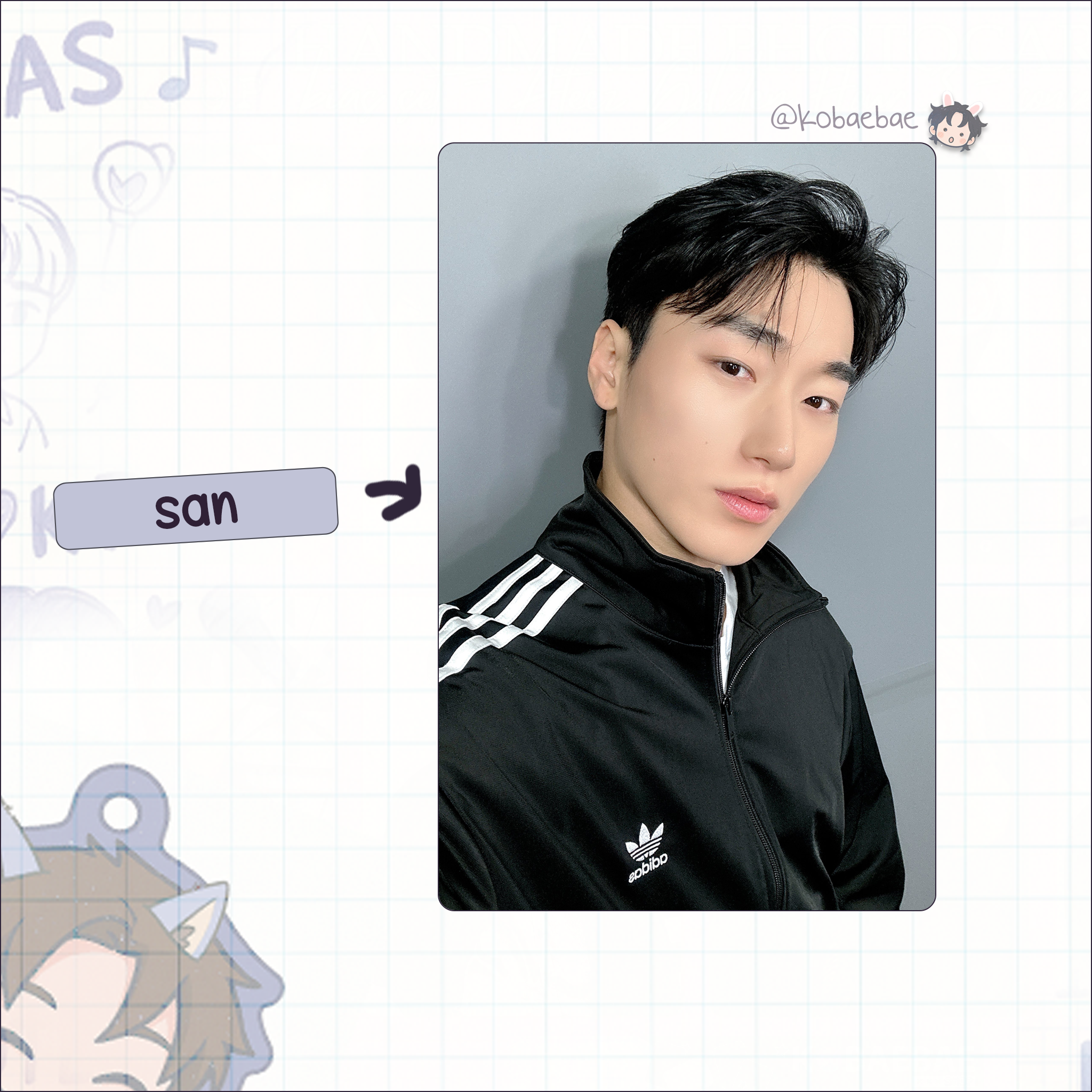 Atz - Bloggy handmade photocards kpop inspired - Bias set 5 - Bias set