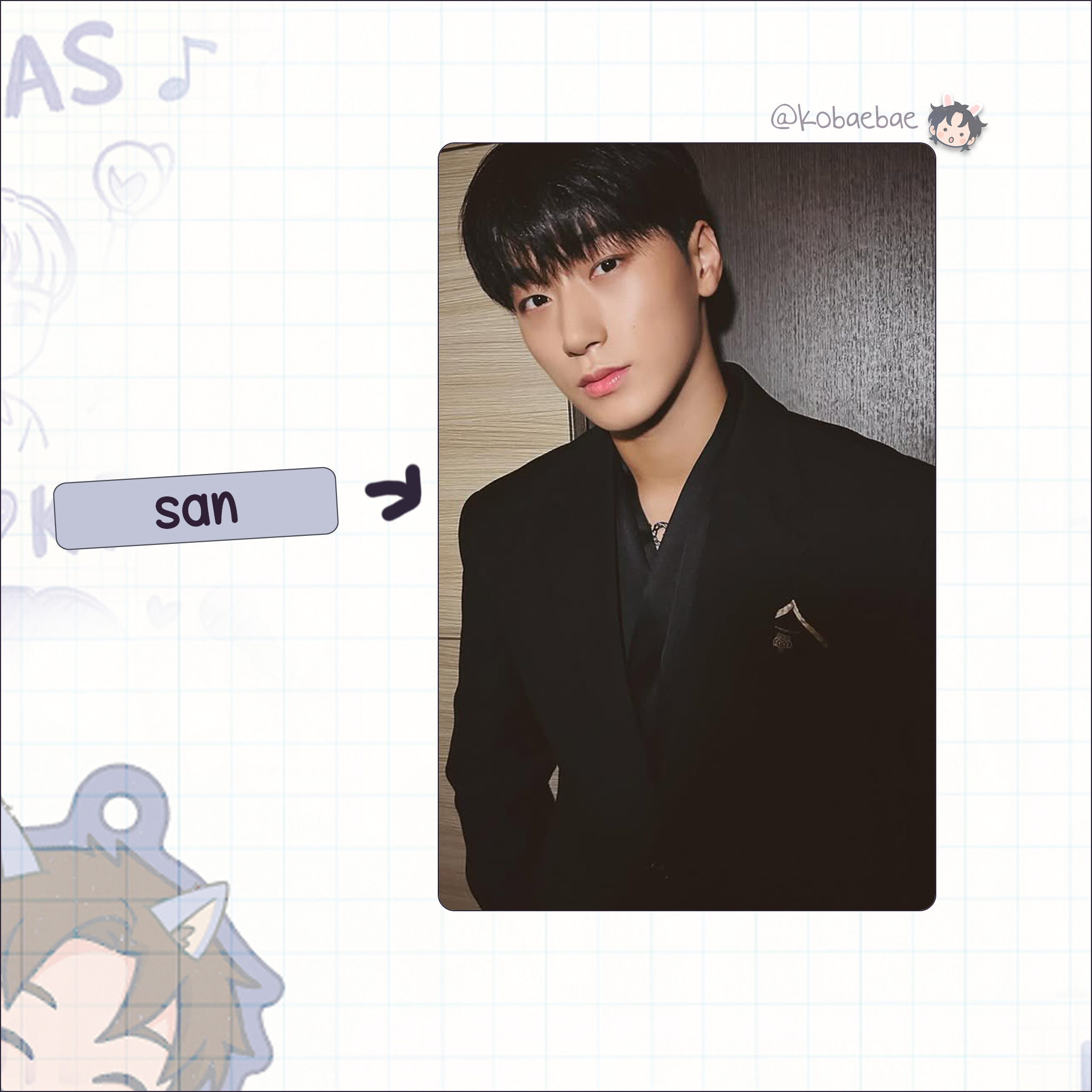 Atz - Self Style Handmade photocards kpop inspired - Bias set 3