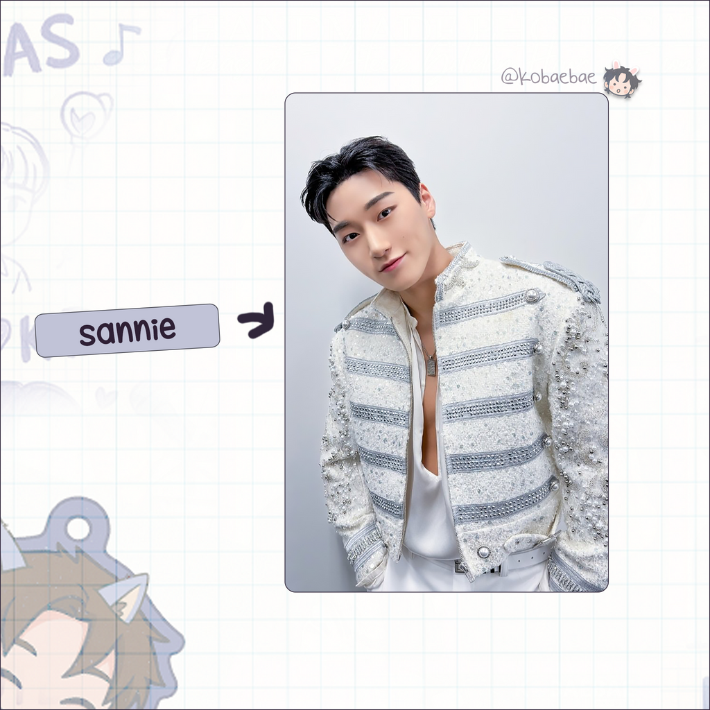 Atz - Bloggy handmade photocards kpop inspired - Bias set 1