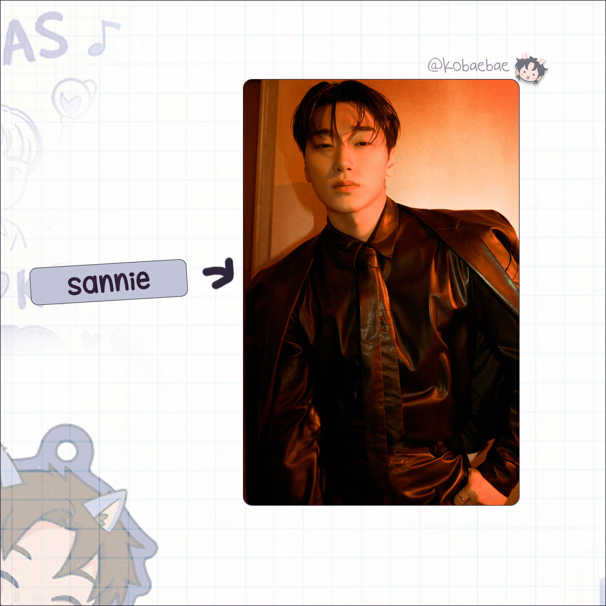 Atz - Golden H. 3 -  Handmade photocards kpop inspired - Bias set 3