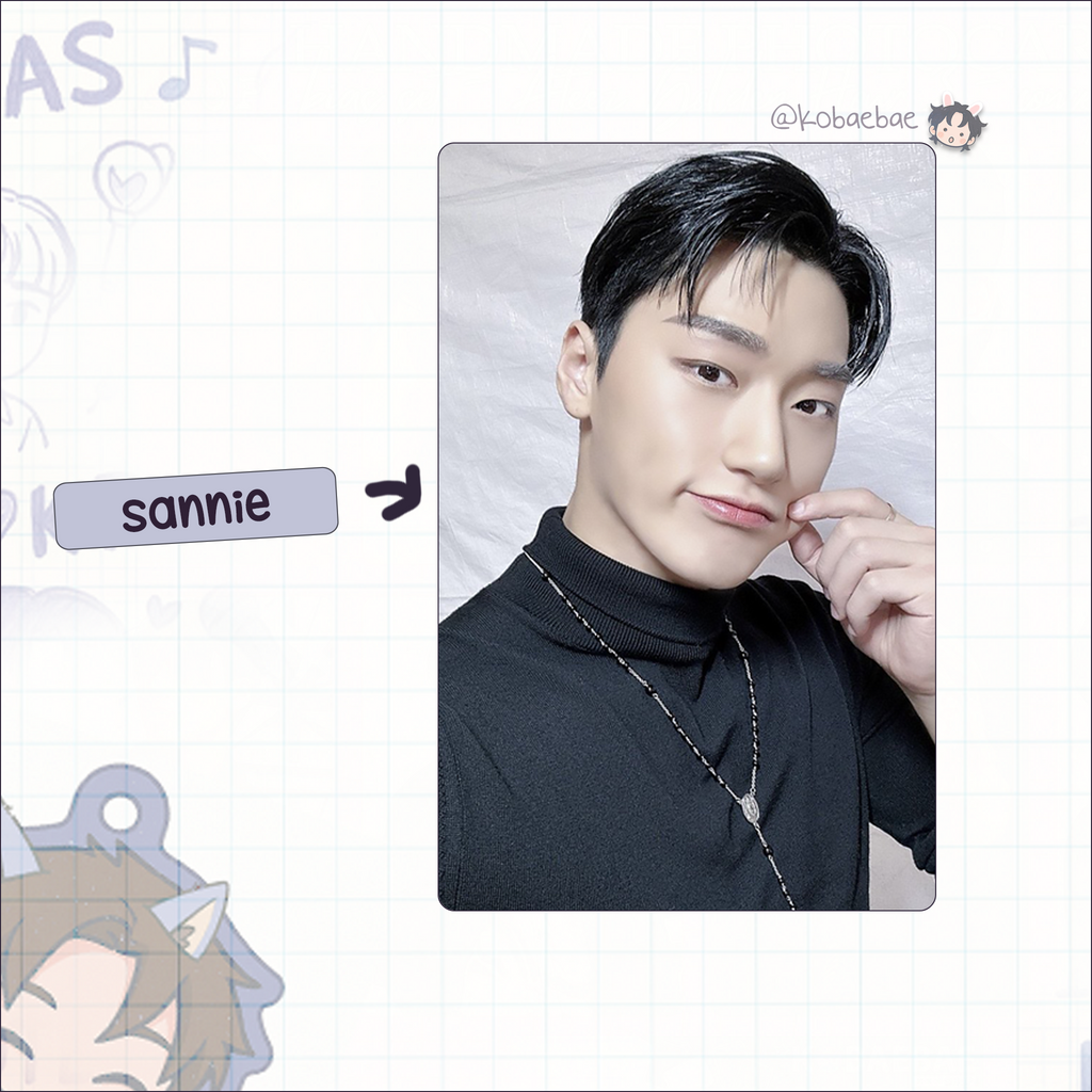 Atz - Bloggy handmade photocards kpop inspired - Bias set 2