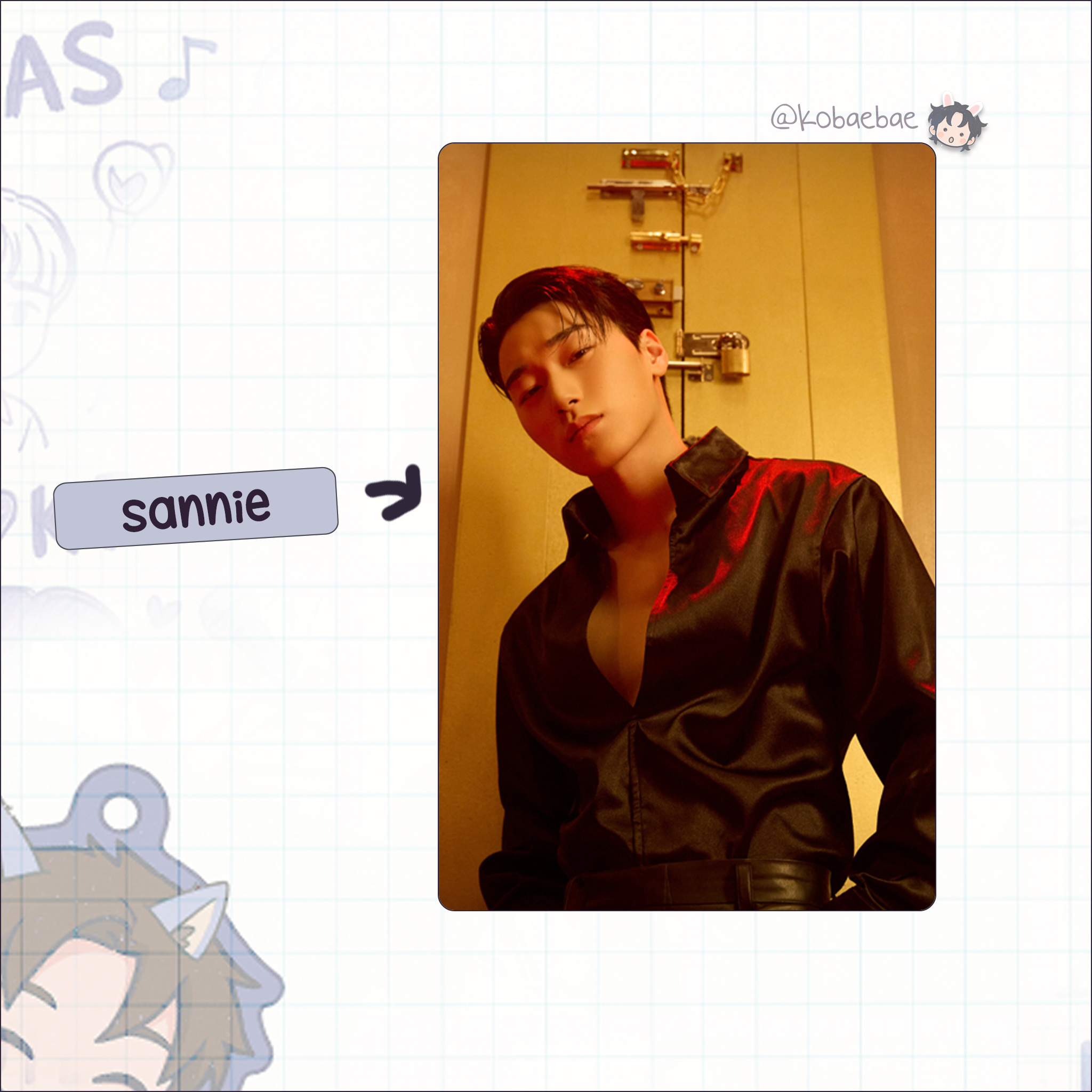 Atz - In your fantasy -  Handmade photocards kpop inspired - Bias set 2