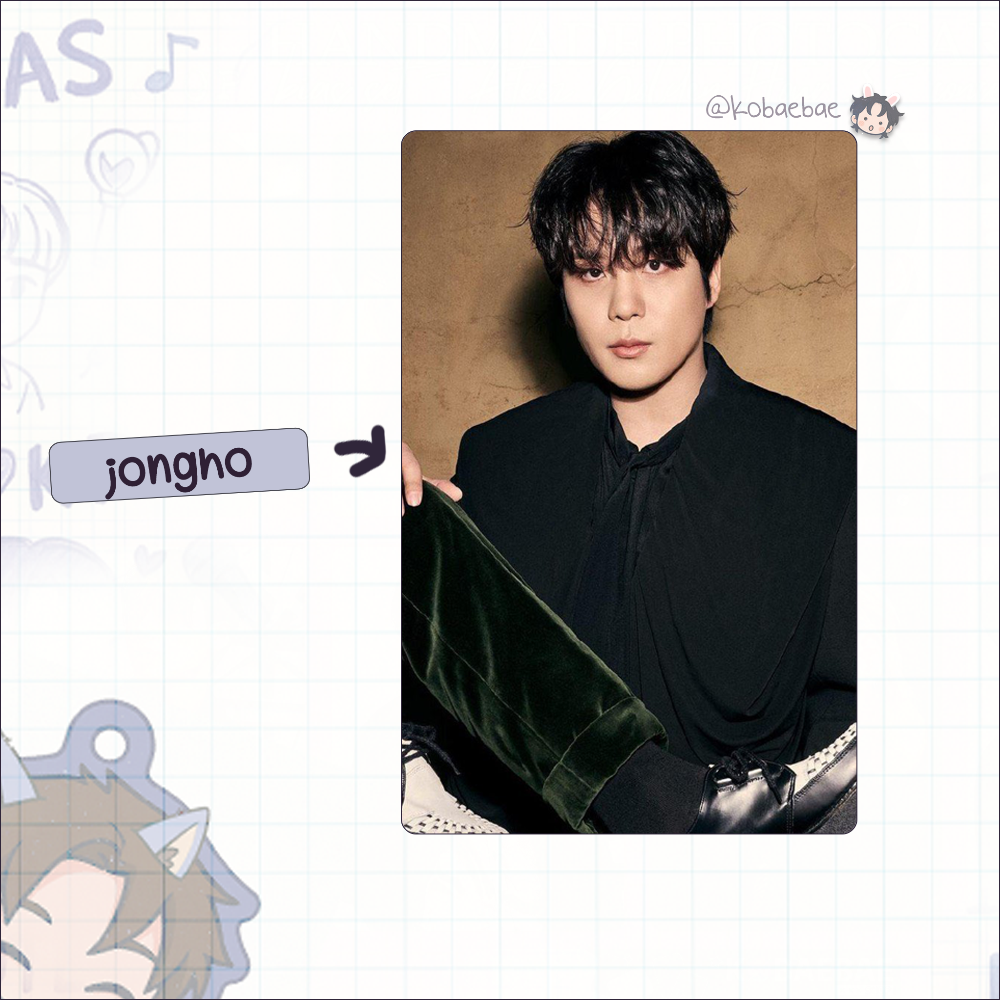 Atz - GQ Handmade photocards kpop inspired - Bias set